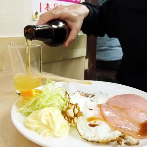 川崎「にぃしょうわぁしょう」11時から飲めるモーニング酒セットで朝飲み