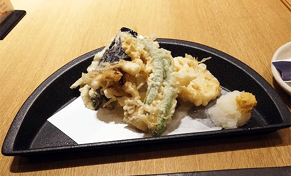 野菜天ぷら盛り合わせ
